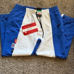 Nike Women’s Blue and Gray Track Pants